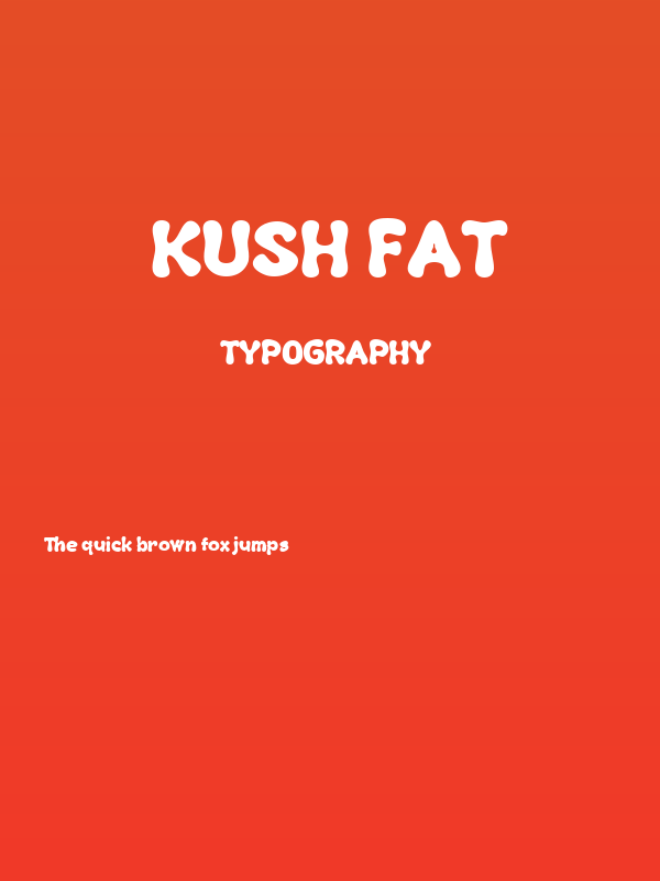 Kush Fat Poster