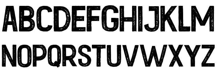 Kustom Culture Regular Font LOWERCASE