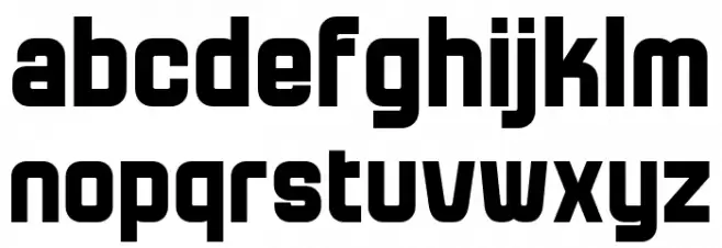 Kutser Trial Regular फ़ॉन्ट लोअरकेस