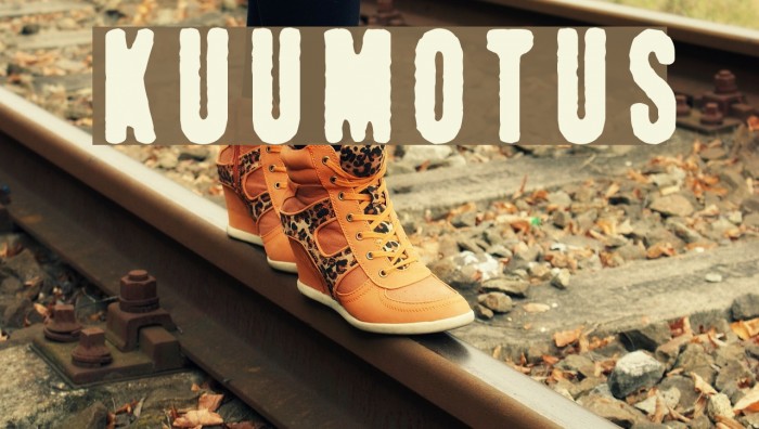 Kuumotus Font examples