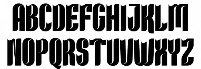Kuximen Regular Schriftart Groß