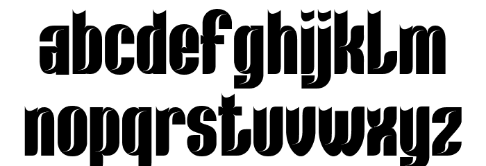 Kuximen Regular Font LOWERCASE