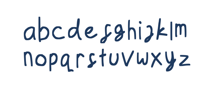 Kuyang Satu Regular Lowercase