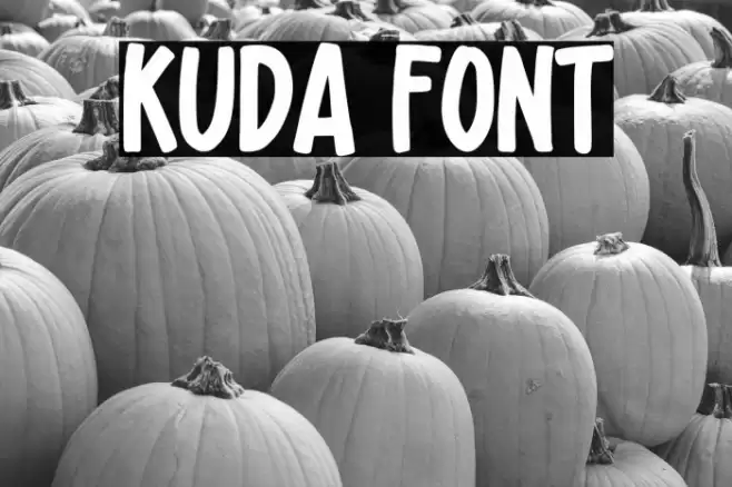 kuda Font examples
