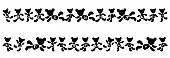 kuma Font Schriftart Groß