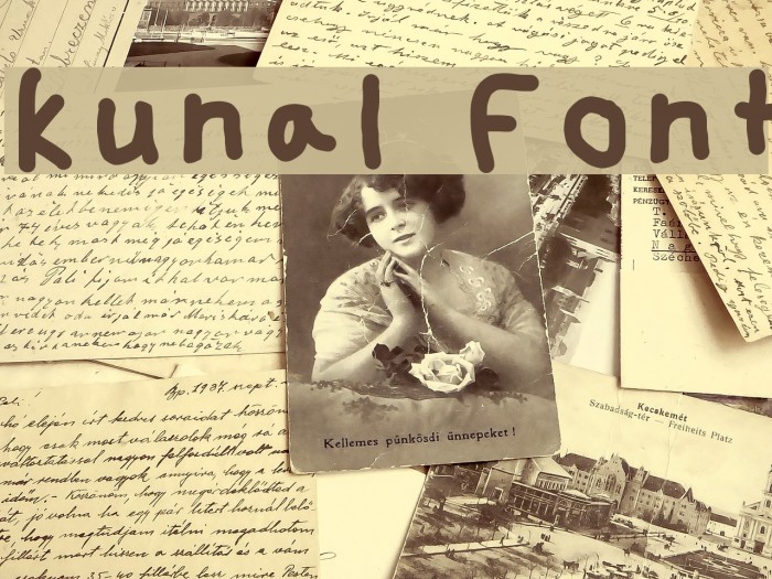 kunal Font examples
