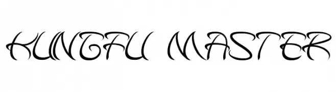 kungfu master  font caratteri gratis