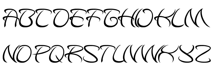 kungfu master Font LOWERCASE