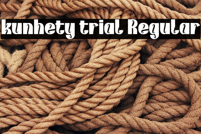 kunhety trial Regular Example 2