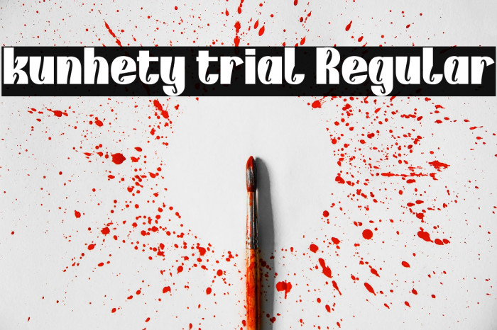 kunhety trial Regular Example 3