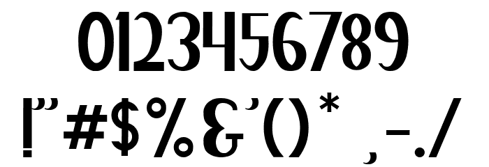 kuriland Font OTHER CHARS