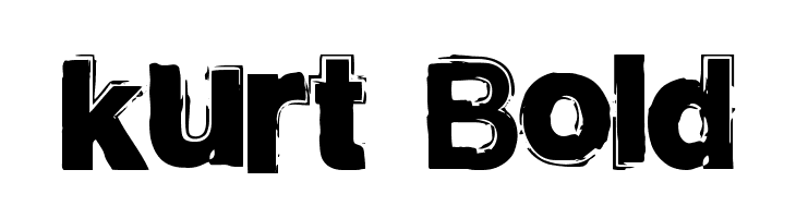 kurt Bold  Frei Schriftart Herunterladen