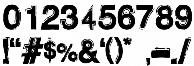 kurt Bold Font OTHER CHARS