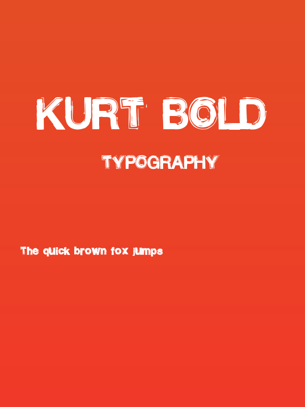 kurt Bold Poster