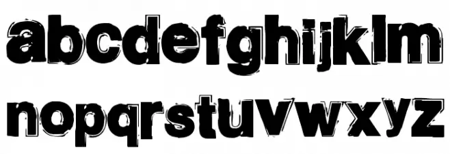 kurt Bold 字体 小写