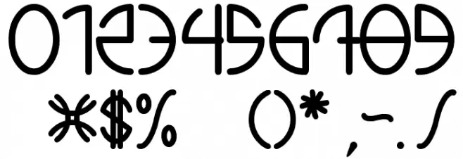 kuwa ronmcie q Font OTHER CHARS