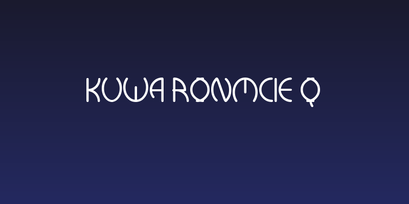 kuwa ronmcie q Social Header