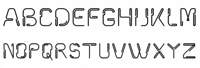 kuxu 字体 大写