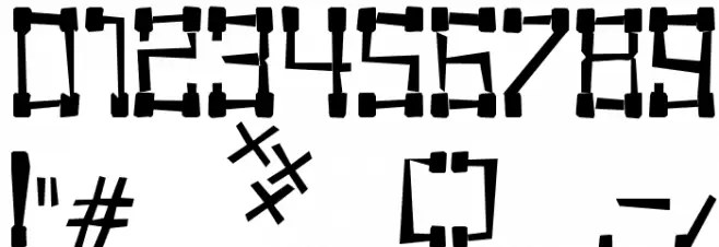 KVADRO- RANDOM Font OTHER CHARS