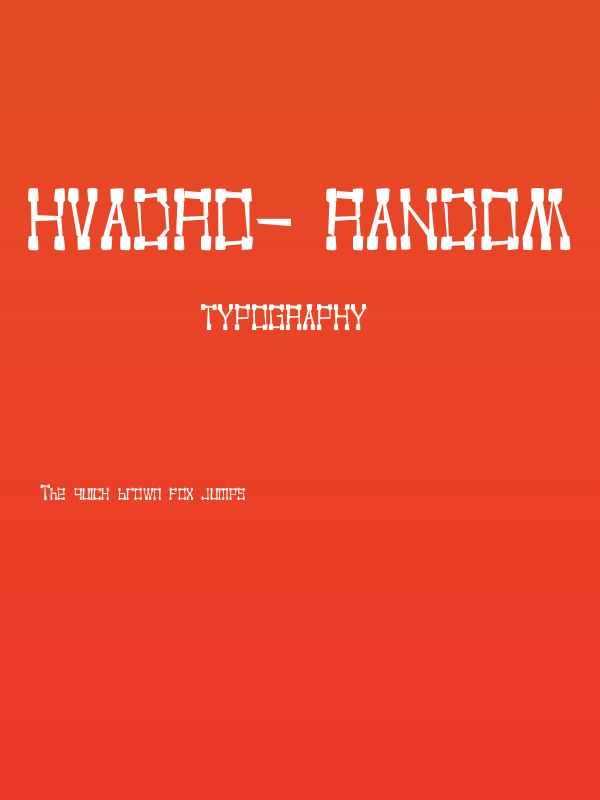 KVADRO- RANDOM Poster