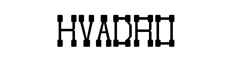 KVADRO  Fuentes Gratis Descargar