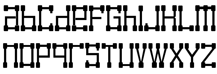 KVADRO Font LOWERCASE