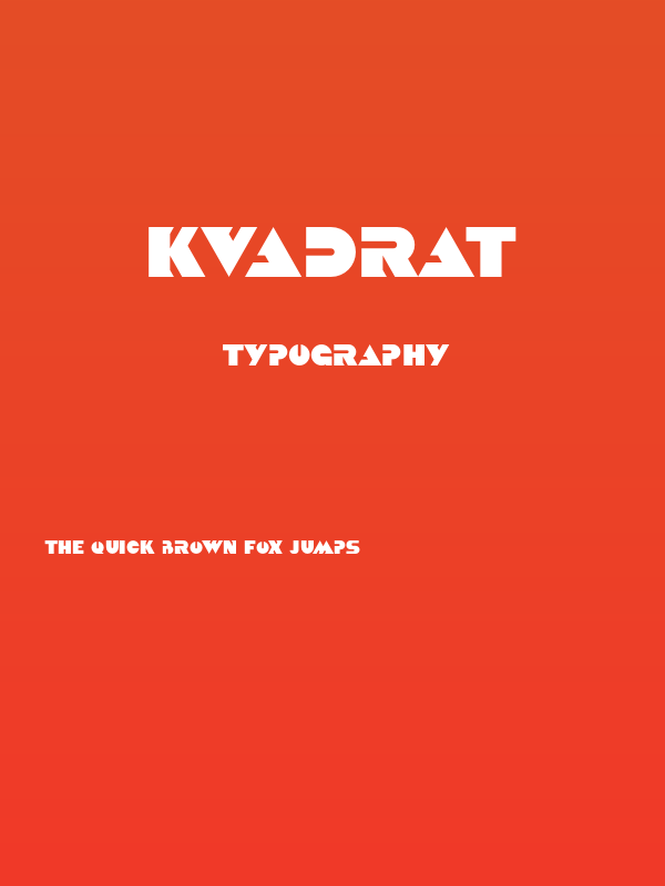 Kvadrat Poster