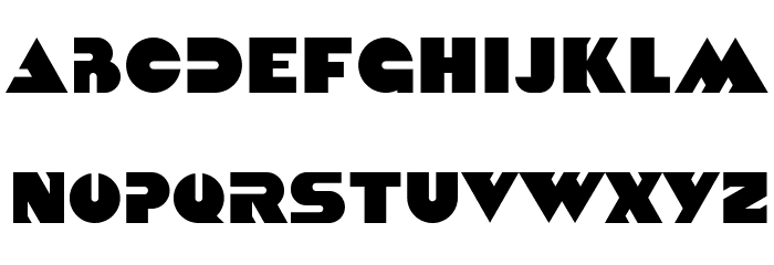 Kvadrat Font LOWERCASE