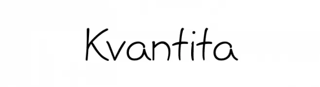 Kvantita  Fuentes Gratis Descargar
