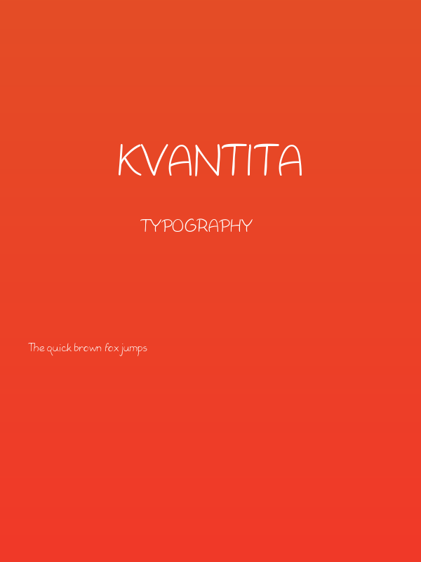 Kvantita Poster