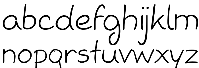 Kvantita Font LOWERCASE
