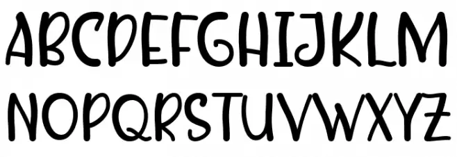 Kwacyland Font Litere mari