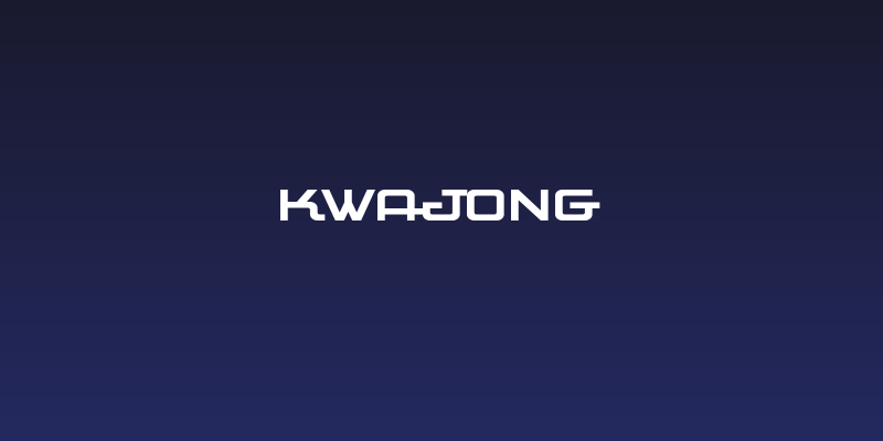 Kwajong Social Header