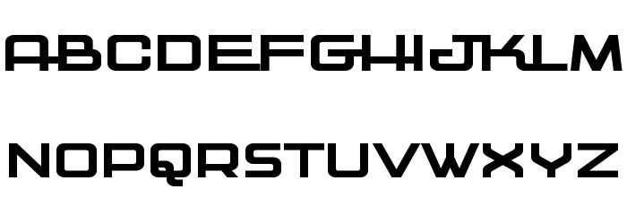 Kwajong Font LOWERCASE