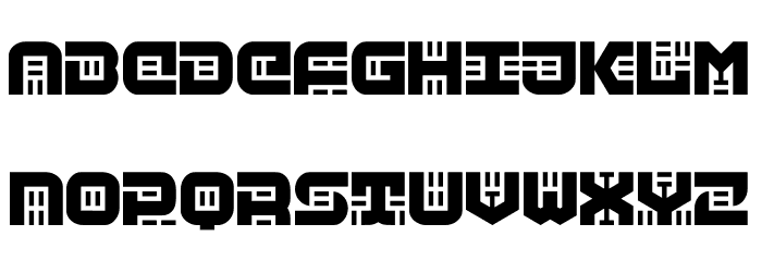 Kwark Font LOWERCASE