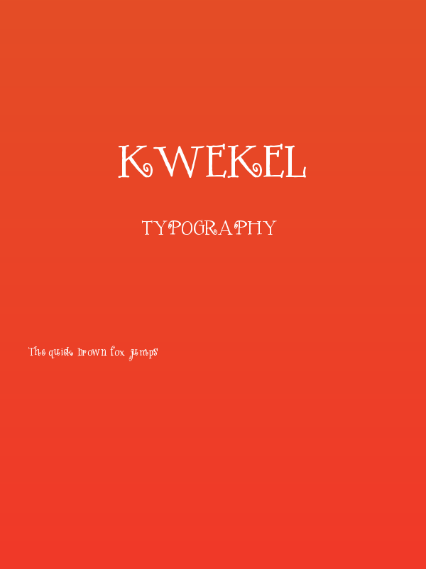 Kwekel Poster