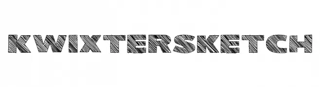 Kwixter Sketch  Free Fonts Download