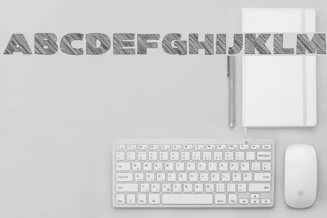 Kwixter Sketch Font examples