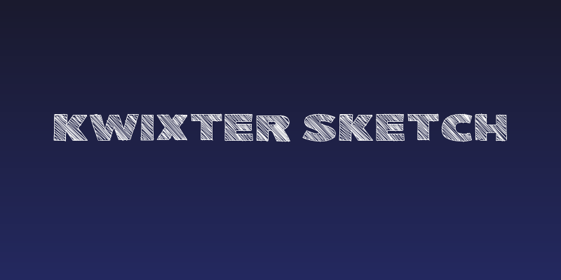 Kwixter Sketch Social Header