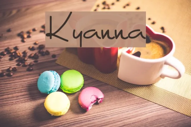 Kyanna Example 2