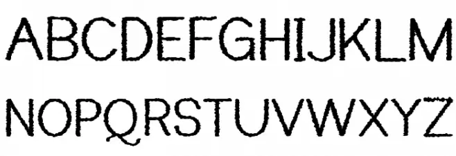 Kyiss M'ass Schriftart Groß