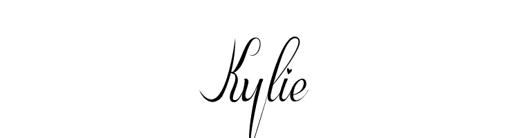 Kylie  नि: शुल्क फ़ॉन्ट्स डाउनलोड