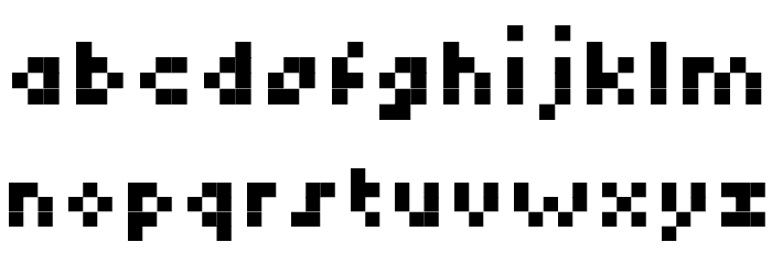 Kylie Font LOWERCASE