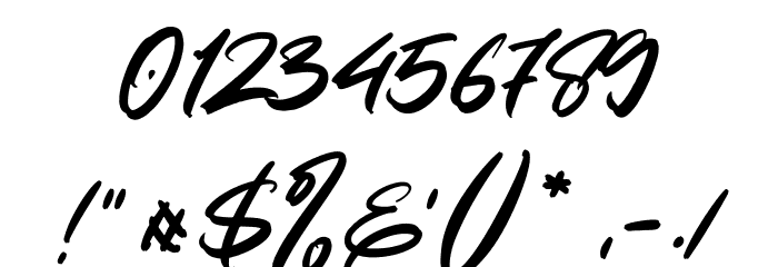 Kylies Font OTHER CHARS