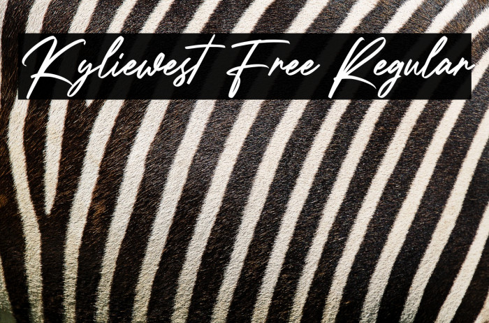 Kyliewest Free Regular Example 1