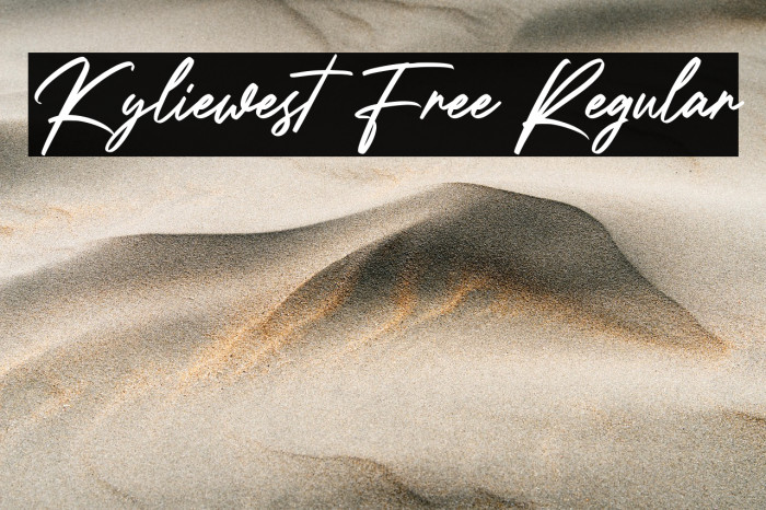 Kyliewest Free Regular Example 2