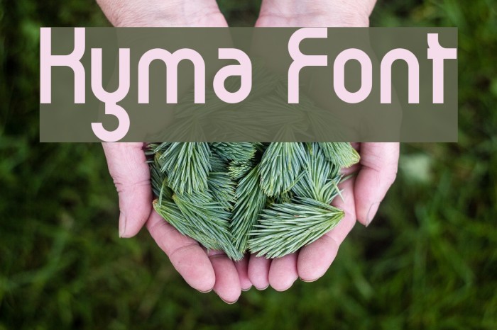 Kyma Font examples