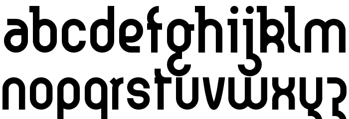 Kyma Font LOWERCASE