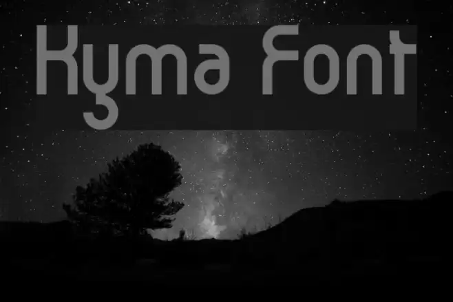 Kyma Font examples