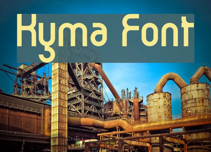 Kyma Шрифта examples